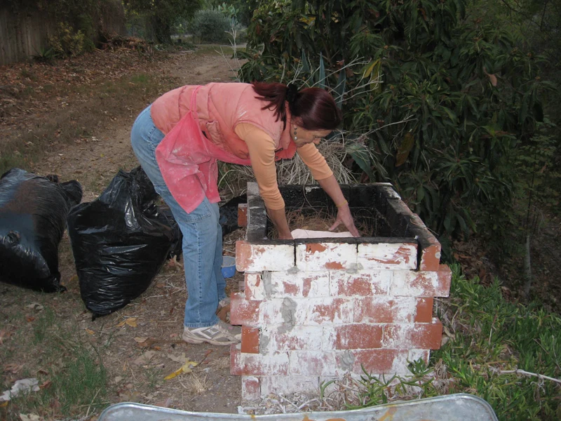 Clay firing process