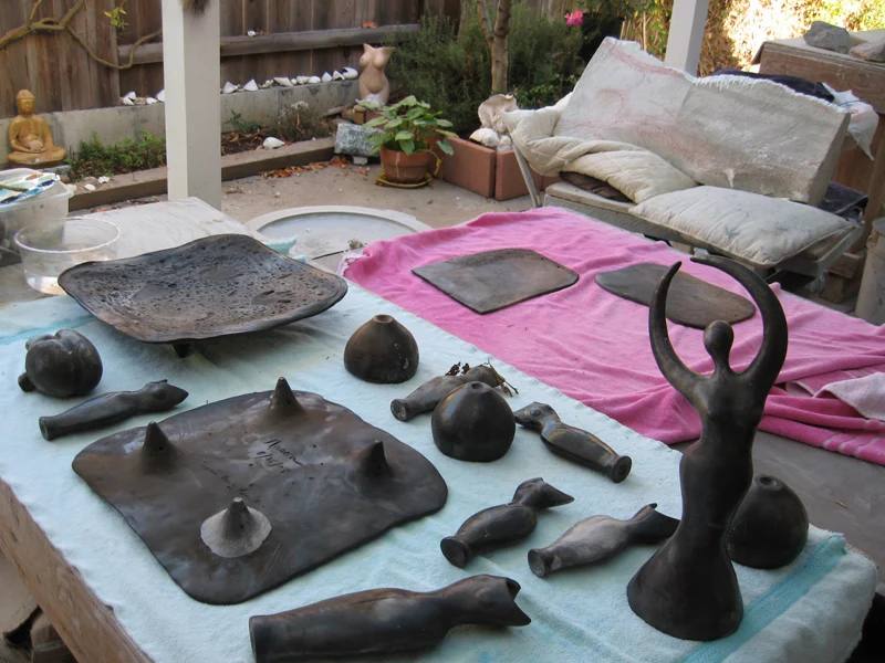 Clay firing process