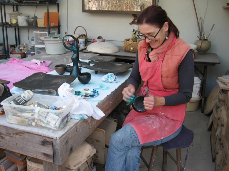 Clay firing process